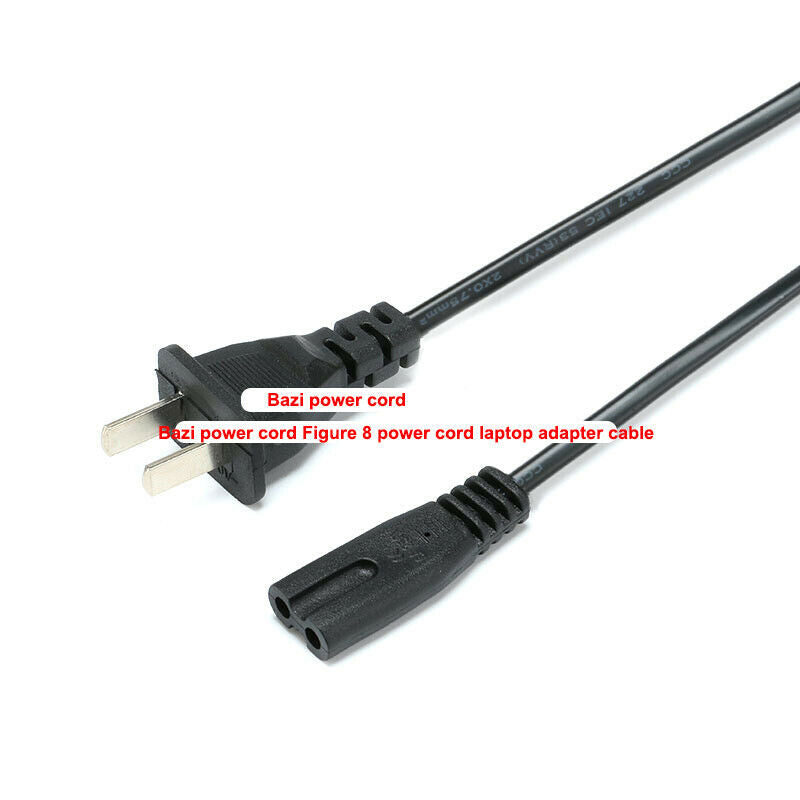 1pcs 1.5 m eight-shaped power wire 8-shaped power cord laptop adapter line