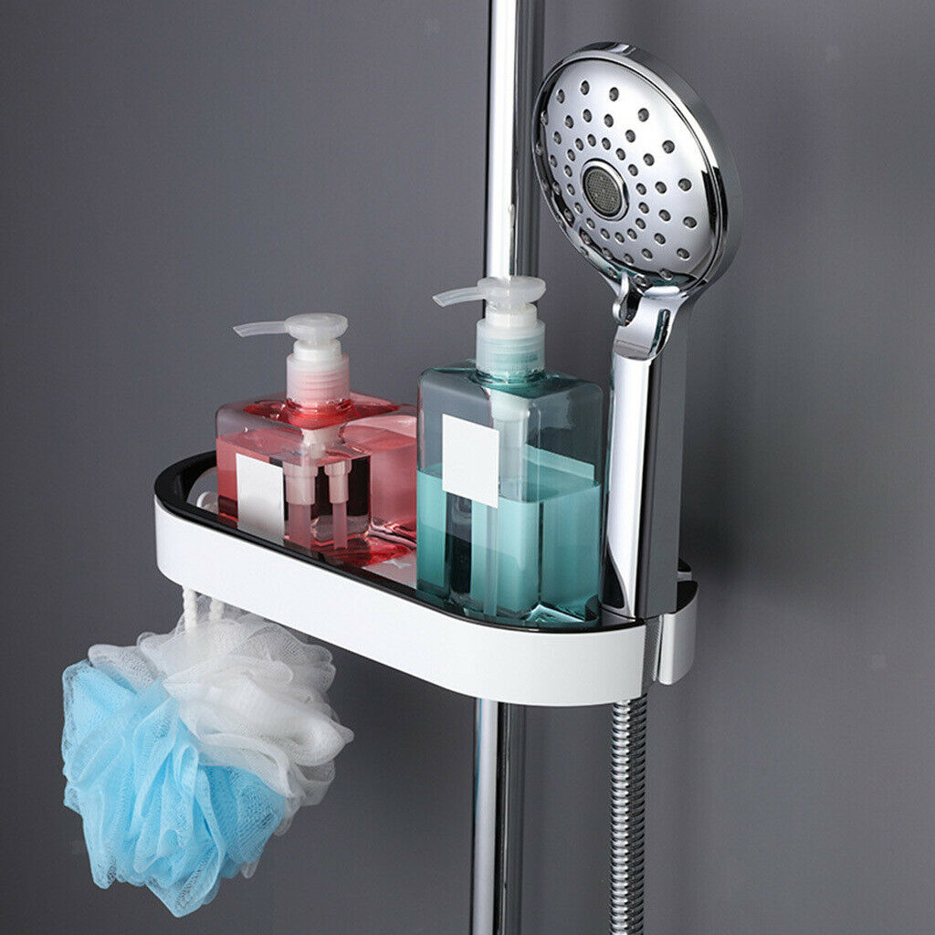 No Drilling Hanging Adjustable Height for 22/24/25 mm Shower Rail Bathroom