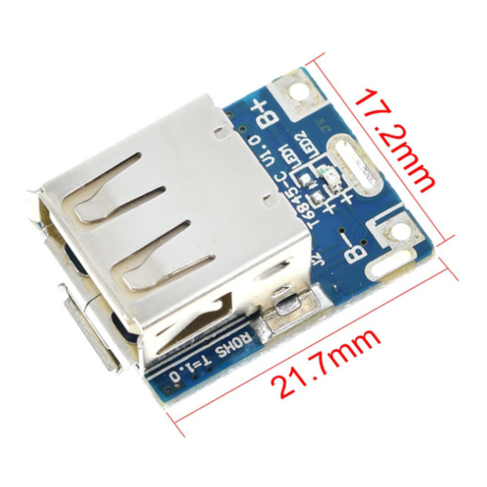 5V Boost Step Up Power Module Lithium Charging Protection Board LED Display