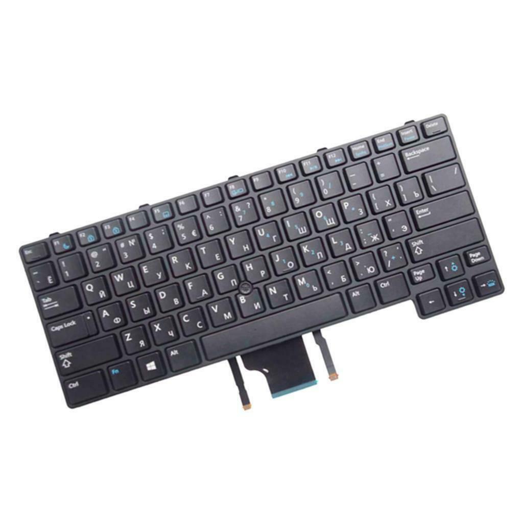 Replacement Russian Portable Backlit Keyboard For  E6430U E6430S 6530U