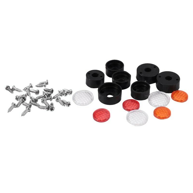 7Pcs Taillight Light Cover for 1:10 RC Cler RC Car D90 Body Shell H8M7M7