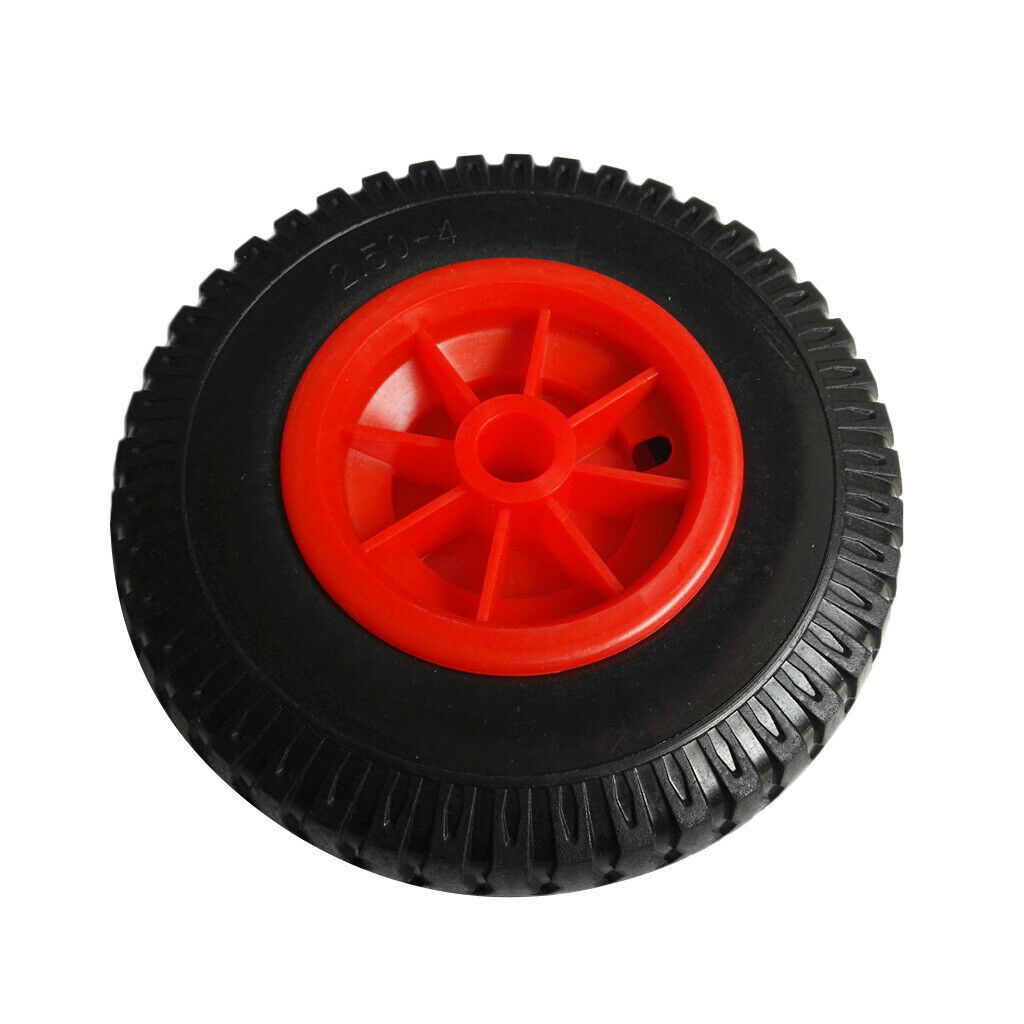 2 pieces 20.32 cm / 8 "replacement puncture-proof rubber tires on wheel for