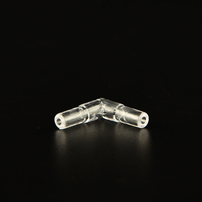 10pcs Clear Elbow Connector Fish Tank Aquarium Air Line Tubing Connecto.l8