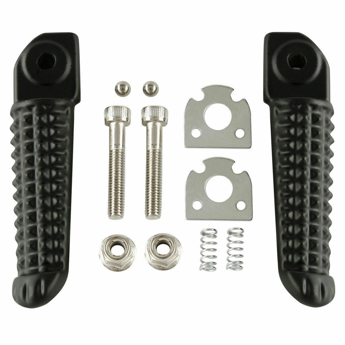 Rear Footrest Pegs Bracket Set Fit For Yamaha YZF R6 2003-2005 YZF R6S 06-09