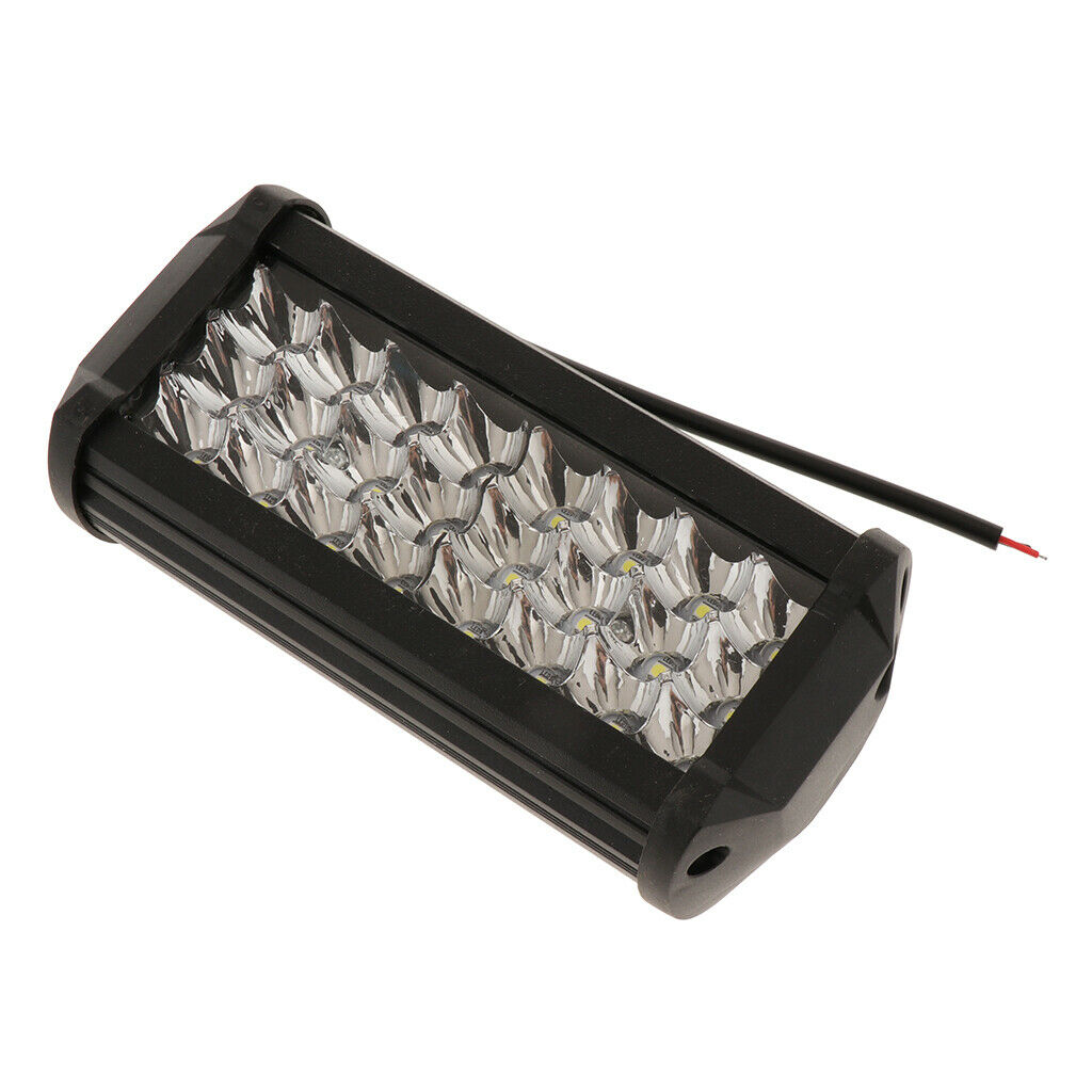 7" 72W 6000K 360LM LED Light Bar Driving Lights LED Work Lights Waterproof