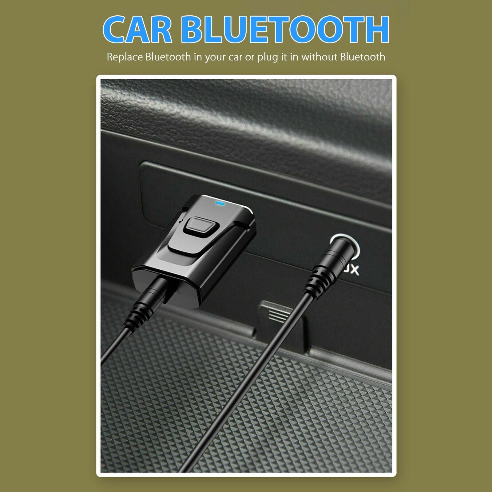 4-IN-1 Bluetooth 5.0 Receiver & Transmitter Wireless 3.5mm Aux Audio Adapter USï¼