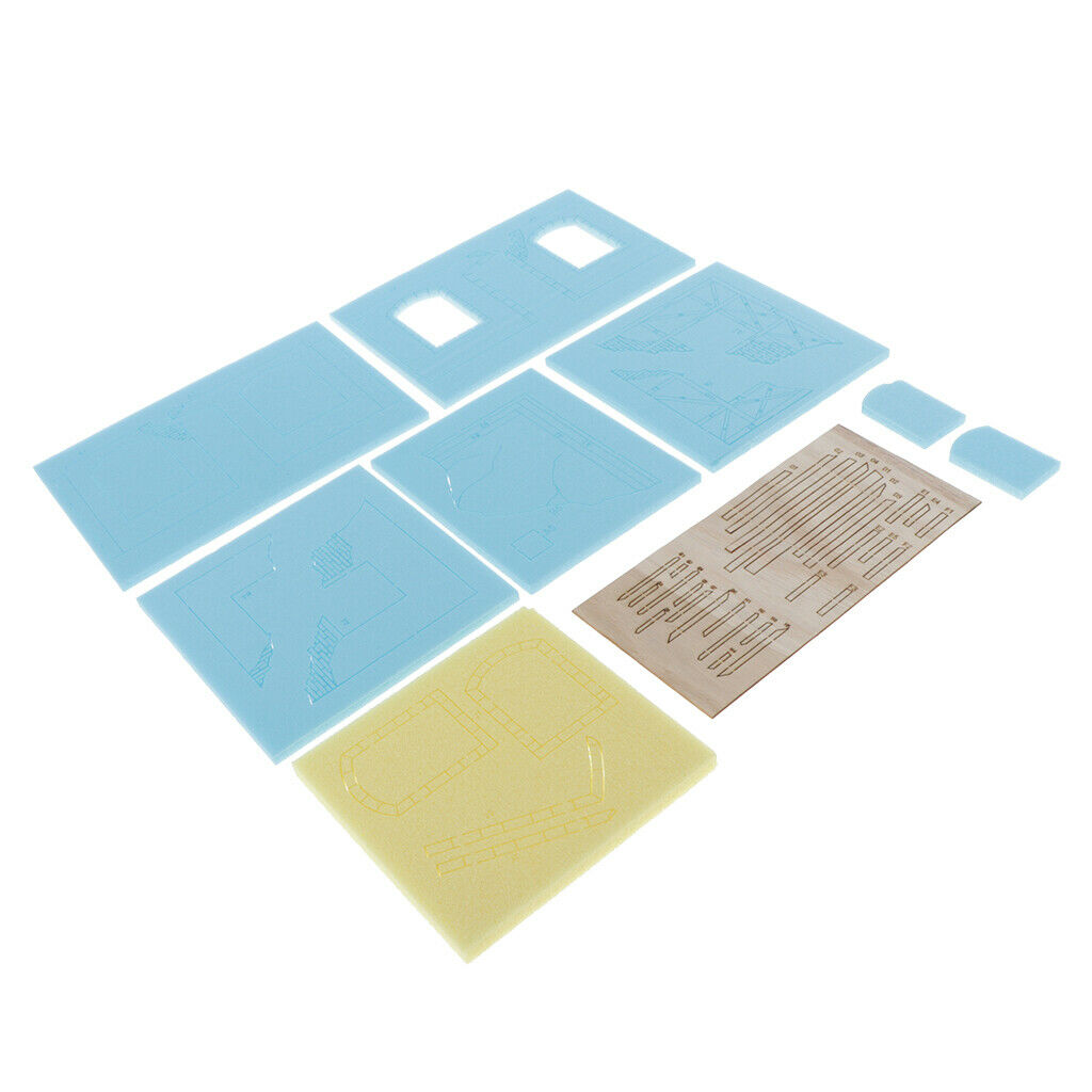 Scale Kits Ruins House* for Dioramas Layout Sand Table DIY Accessories