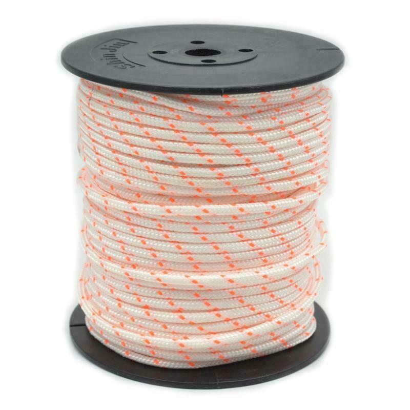 50m 3mm Nylon Pull Starter Rope Recoil Engine Start Cord for Trimmer Lawn Mower