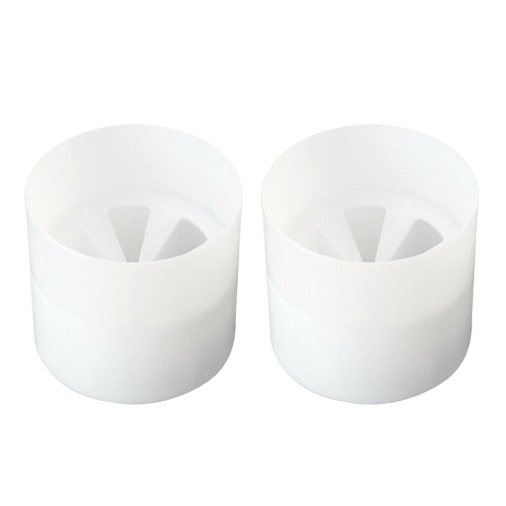 2x Durable Golf Cups Streamline Type Green Flag Accessories Dia. 4.21inch