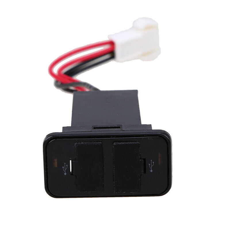 2.1A Car Charger Socket Dual USB Port Charging Power Adapter Outlet for SUZUKI