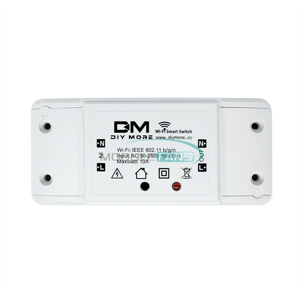 Sonoff  ITEAD WiFi Wireless Smart Switch Module ABS Shell Socket for DIY Home