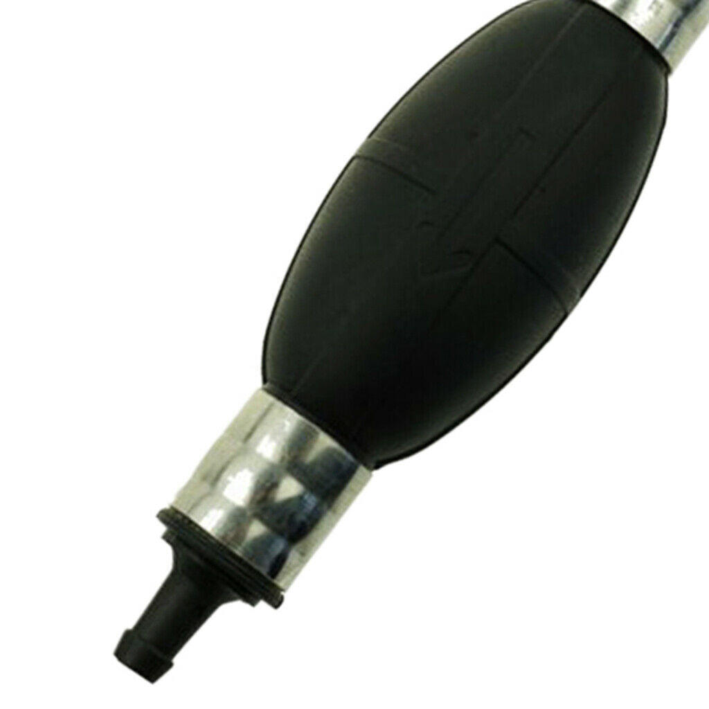 5/16 inch 8mm Rubber Fuel Line Hand Primer Pump Bulb Type for All Fuels, Black