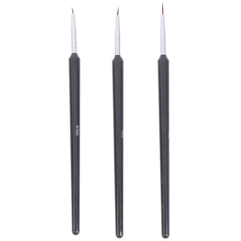 3pcs/set Cake Decorating Brush Set Food Paint Icing Cupcake Sugarcraft To.l8