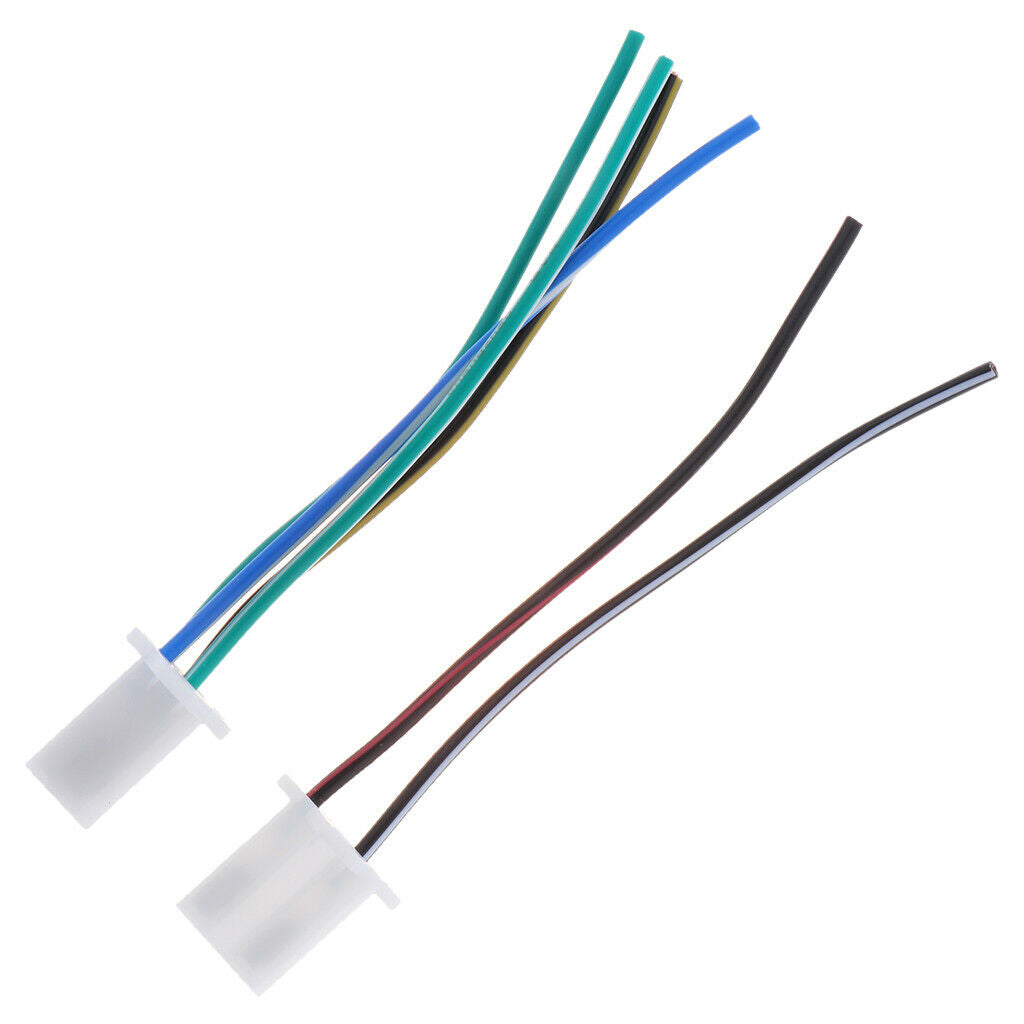 Set of 2 Igniter Connection Wires Motorcycle Igniter Plug Wire Connector for