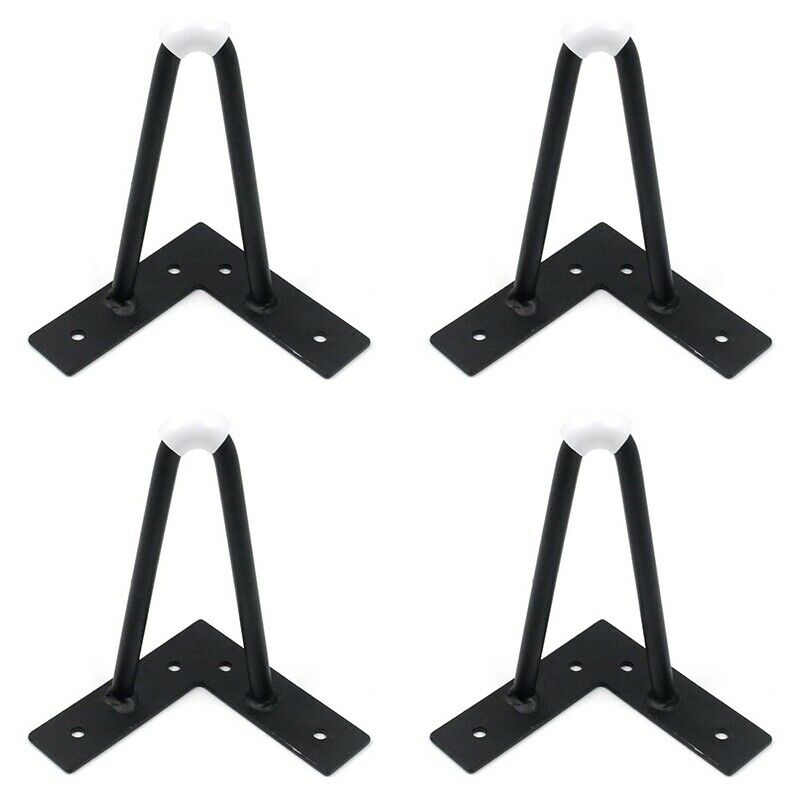 4 Pcs Furniture Leg Hairpin Legs 6 Inch Heavy Duty Floor Protector Furniture LY3