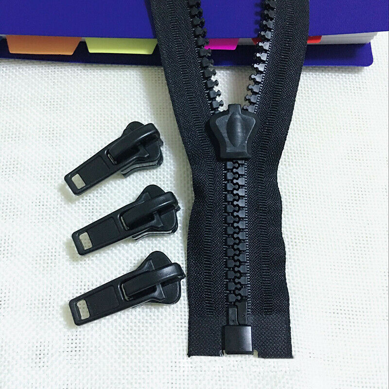 5pcs 8# Zipper Head Repair Kit Replacement Zip Sliders DIY Handwork Accessories