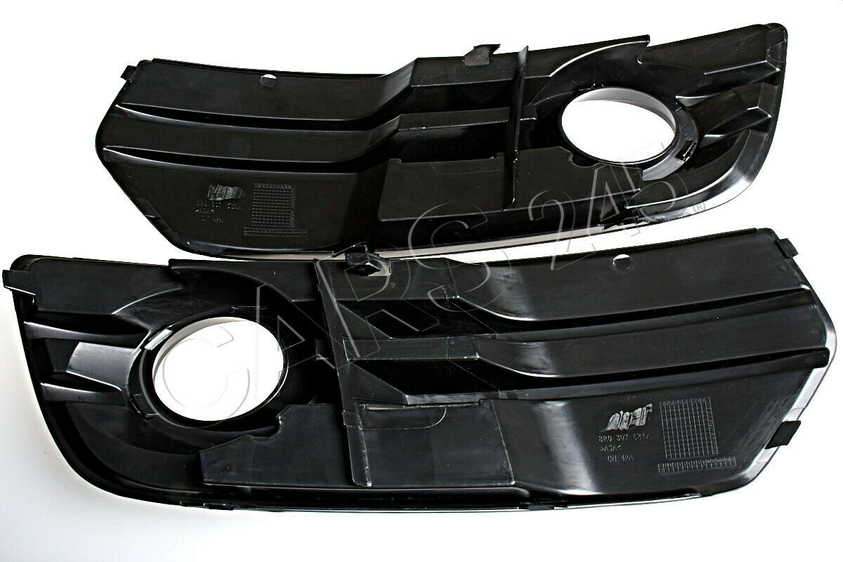 Front Fog Light Grills PAIR Fits AUDI Q5 2009-2012