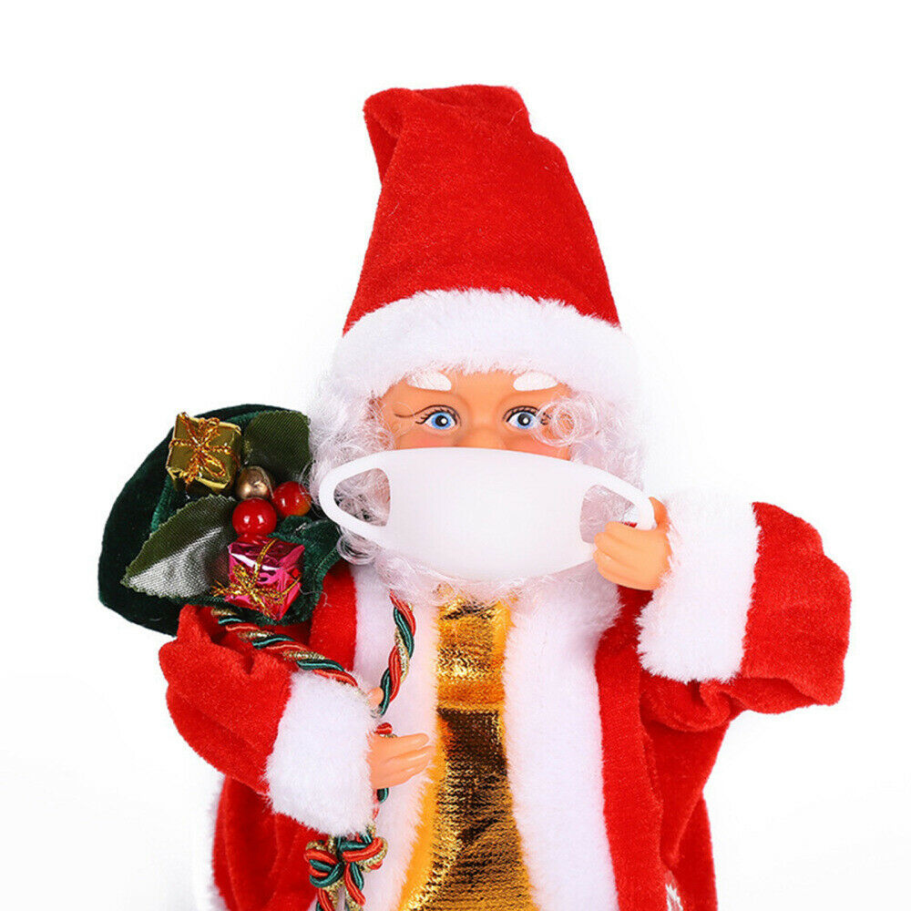 Electric Santa Claus Toys Christmas Santa Xmas Ornament Decoration Gifts