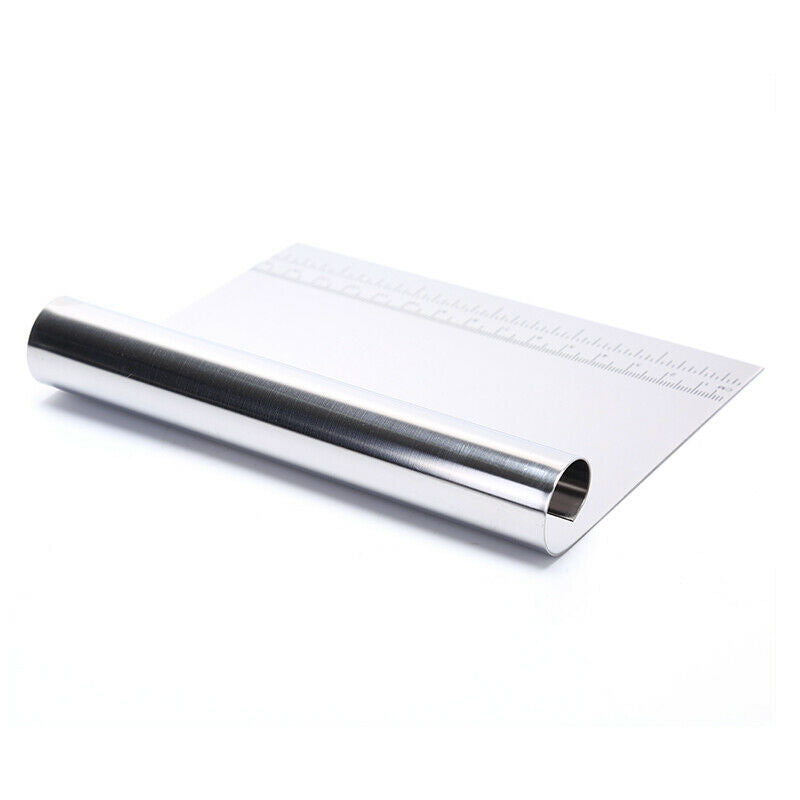 Stainless Steel Pizza Dough Scraper Cutter Kitchen Baking Pastry Cake Spa.l8