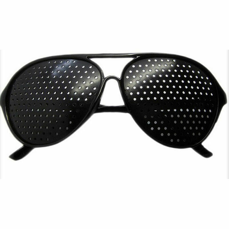 Eyesight Improvement Vision Care Exercise Eyewear Pinhole Training Glasses A8M3