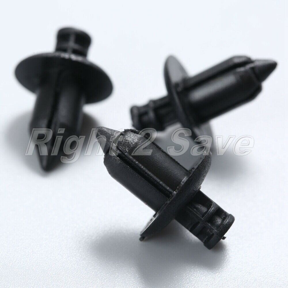 100Pcs Black Motorcycle Fairing Panel Screws Clips Bolts for Kawasaki Roadster