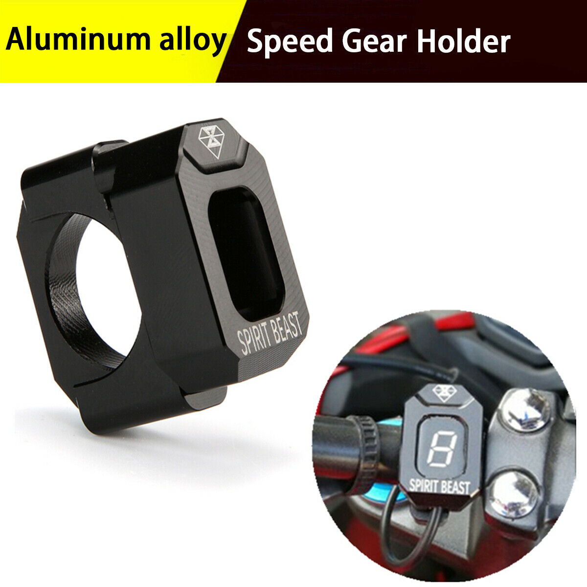 Motorcycle Speed Gear Display Holder Bracket Aluminum Universal Accessories