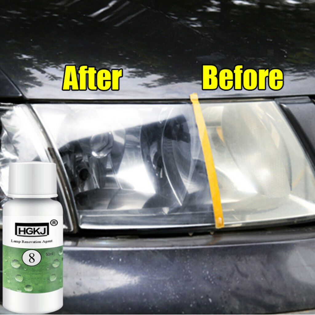 - 8 50ml Car Headlight Cleaner Scratch Repair