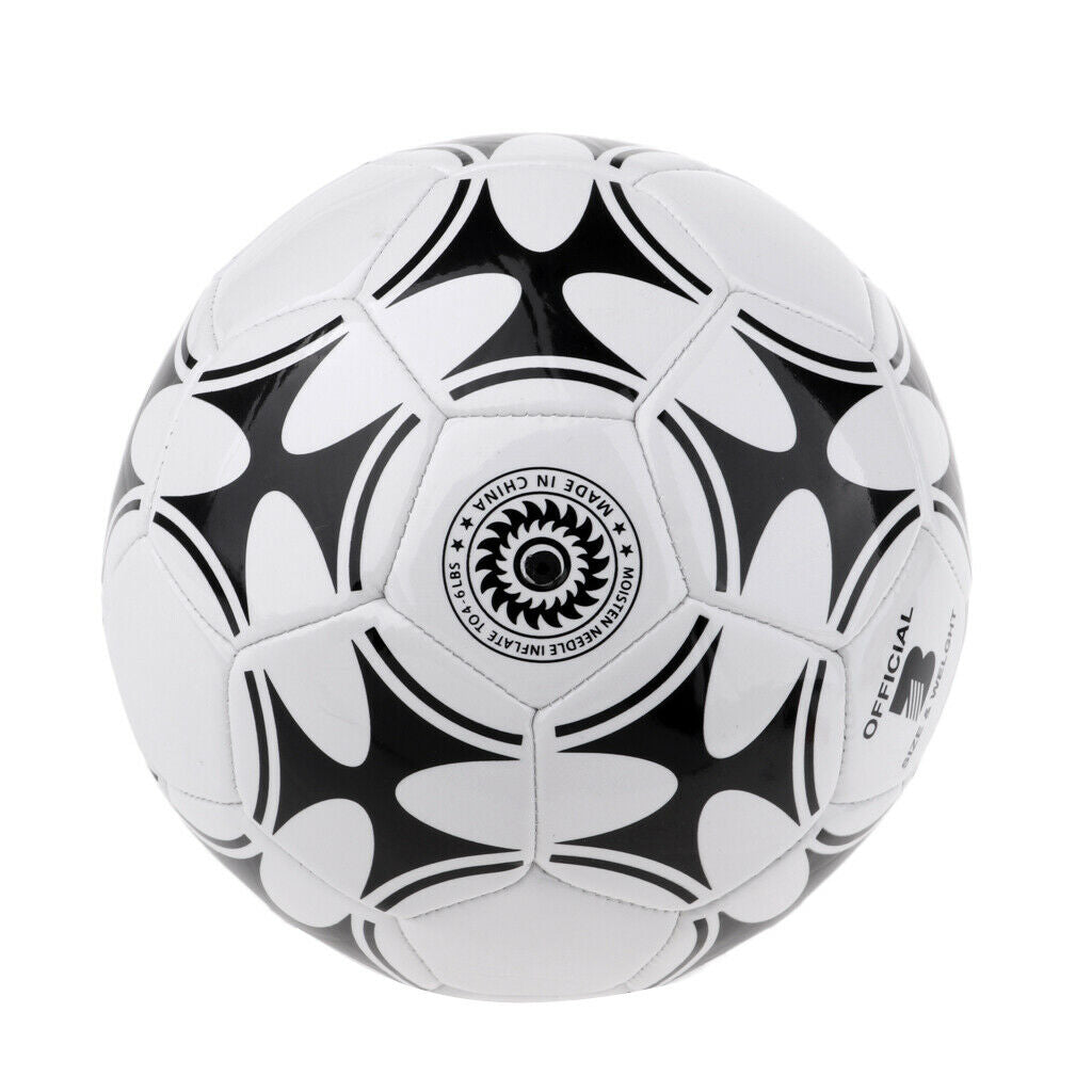 High Quality 3 Official Football Soccer Ball for Indoor Outdoor & Net Needle