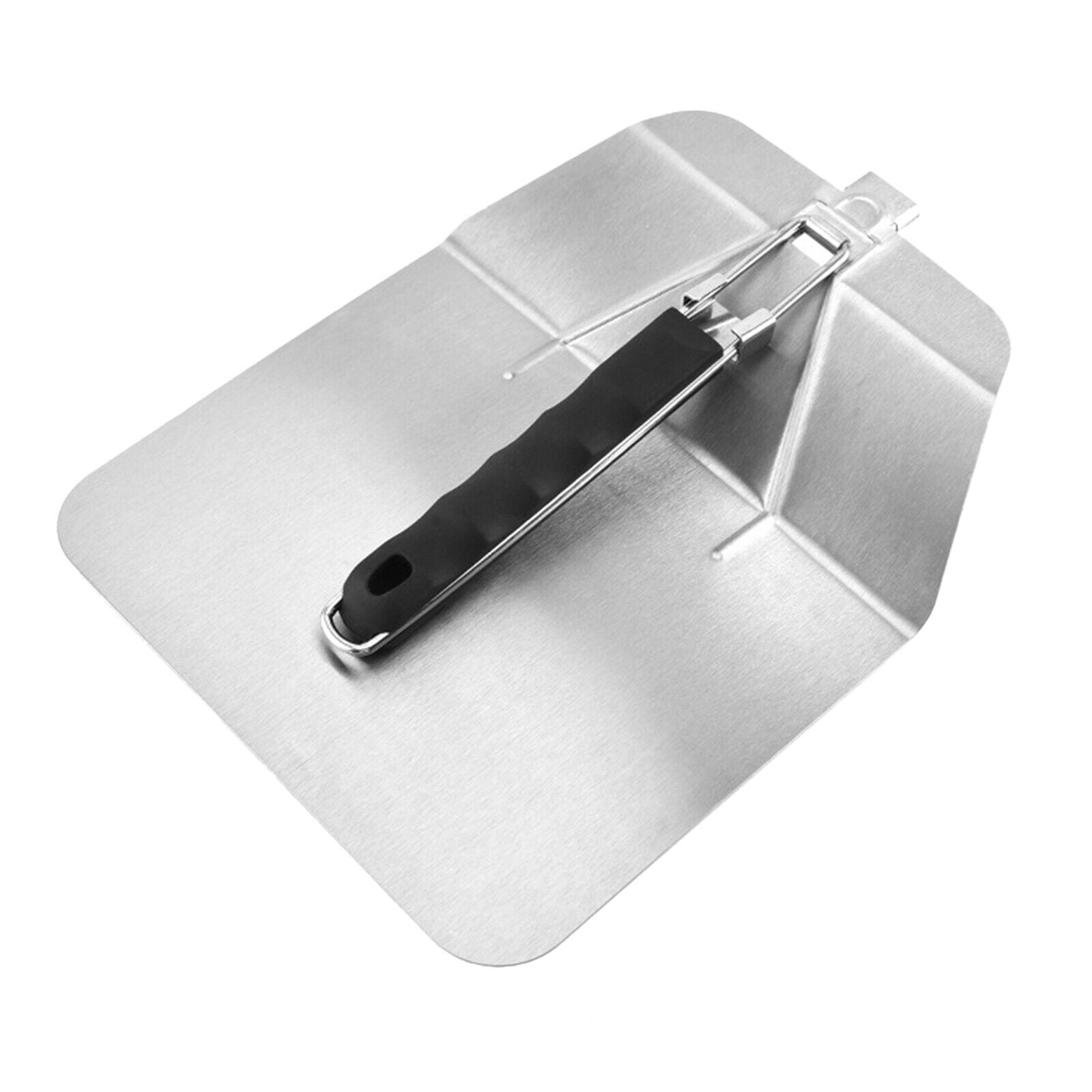 Pizza Lifter Pizza Peel Shovel Cake Lifter with Folding Handle Serving Tray