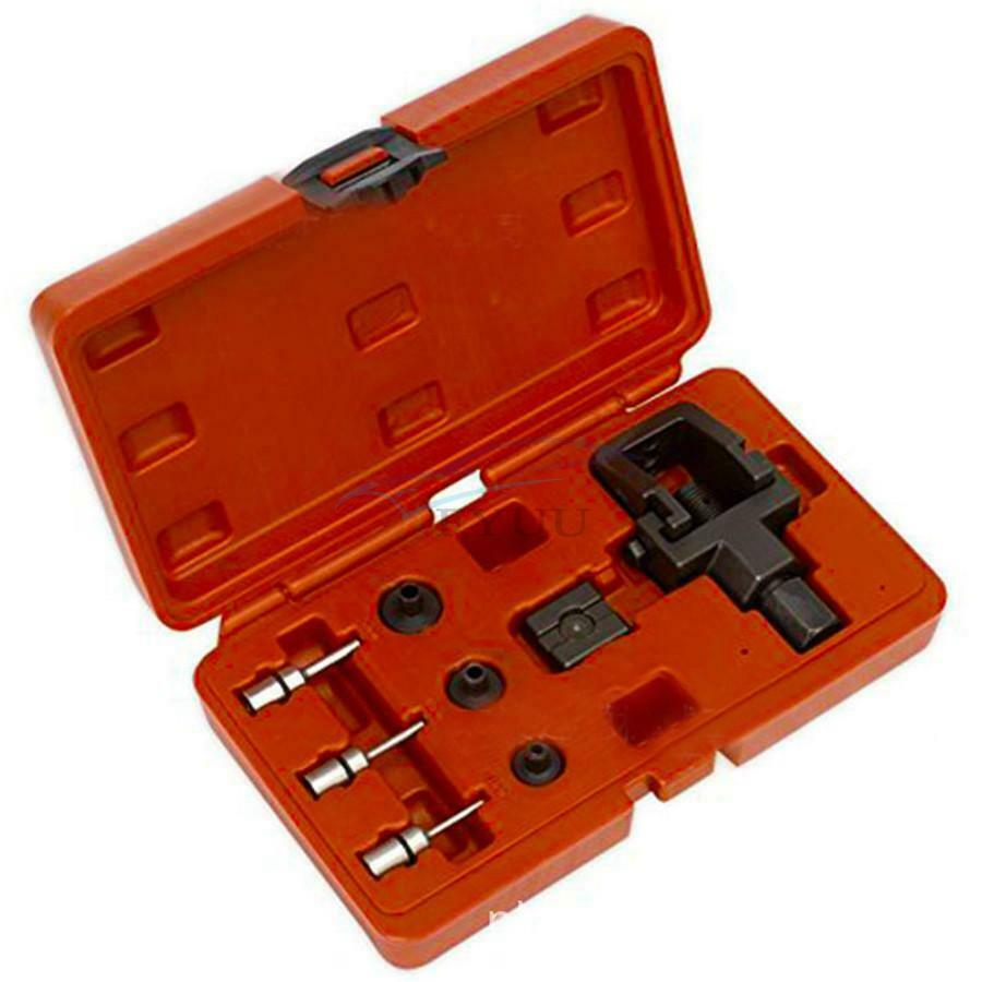 Motorcycle Chain Cutting and Breaking Riveting Tool Crusher Rivet Service Tool