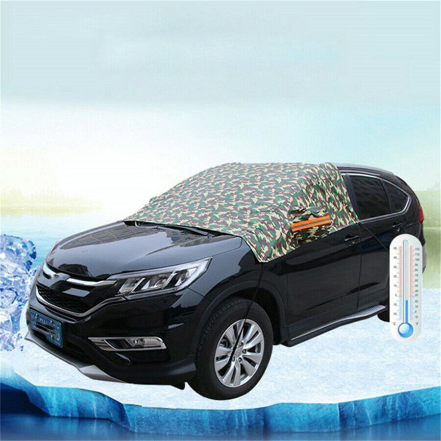 Camouflage Car Snow Cover Waterproof Sunscreen Protecting UV  Fading Universal
