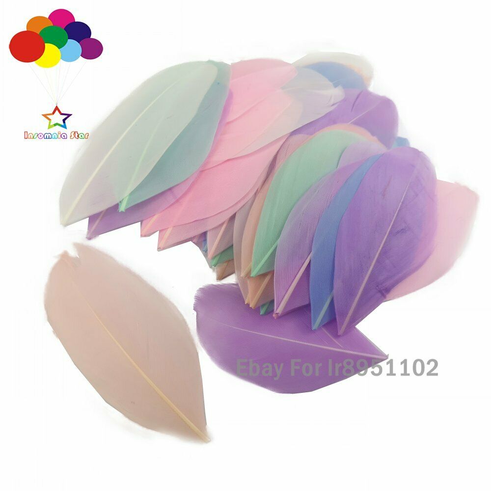 Pure White 100 pcs 5-7 cm Goose feather for Decor Accessories Wedding Decoration
