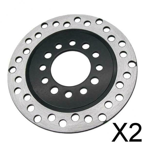 2X 160mm Rear Brake Caliper Disc Disk Rotor 125cc 150cc Quad Dirt Bike