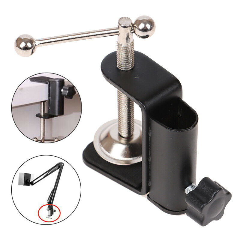 Cantilever Bracket Clamp Holder Desk Lamp Clip Fittings Base Hose for Mic.l8