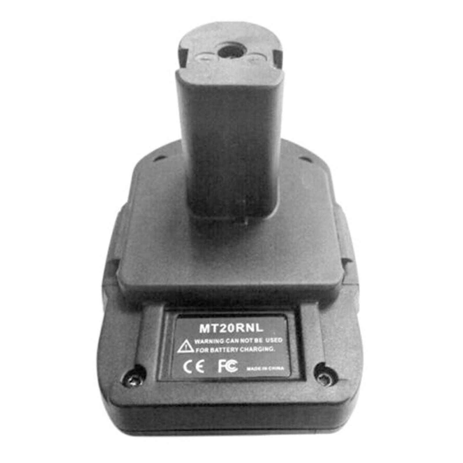Battery Adapter For Makita BL1840 Converter To Ryobi 18V USB Charge Port