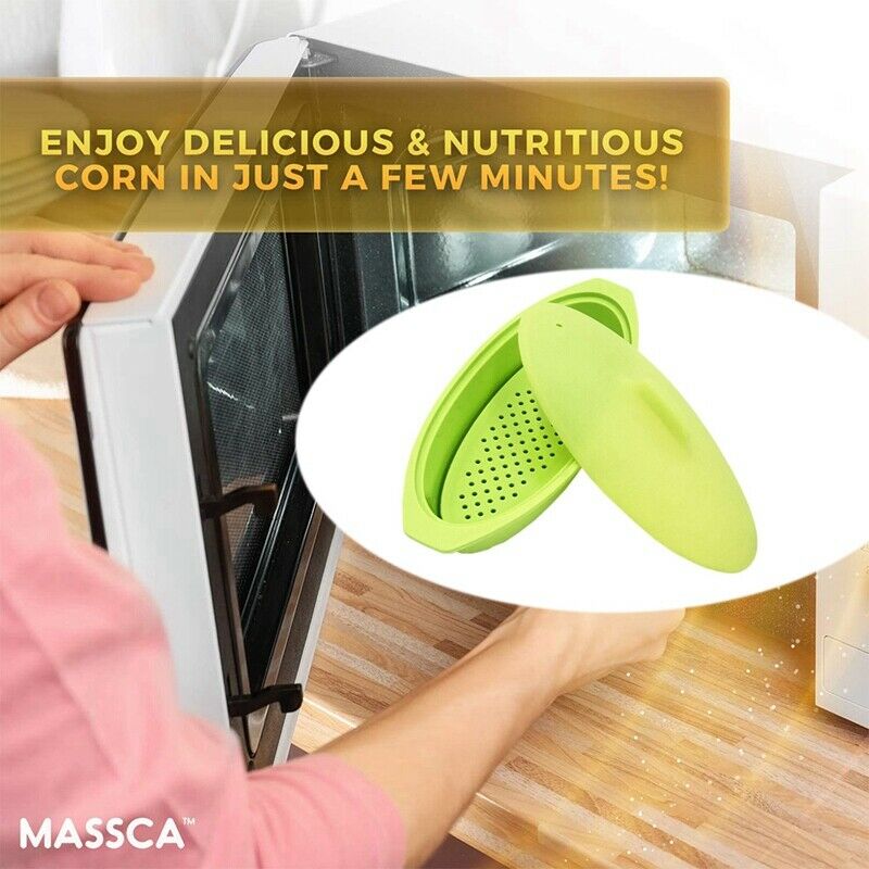 2 Pcs Silicone Steamed Fish Bowl,Silicone Steamer for Microwave Oven,SiliconE4L3