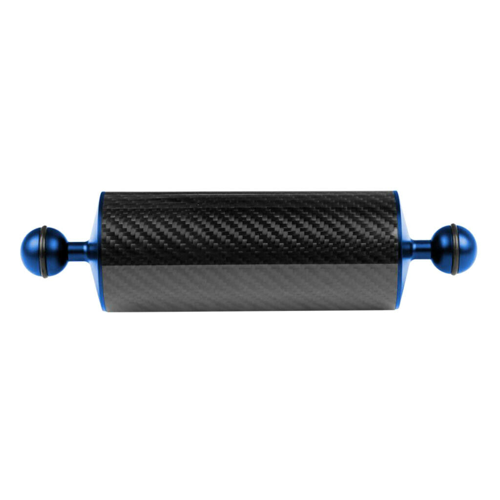 2xk 60mm Dia. 8" Carbon Fiber Dual Ball Arm for Buoyancy Underwater System