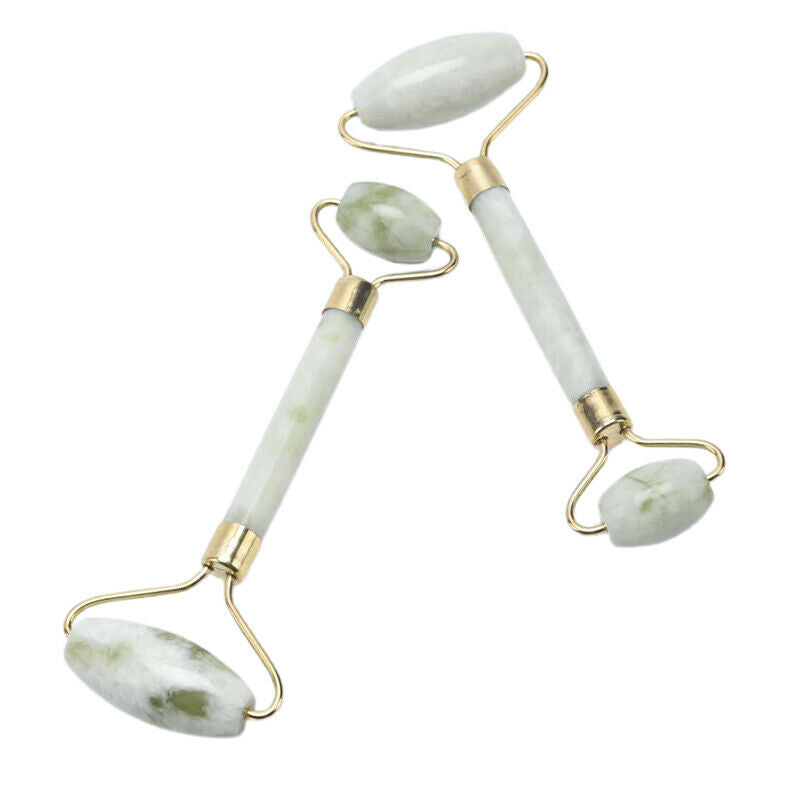 Face Eyes Massage Jade Stone Roller Anti Ageing Facial Skin Care Beauty T.l8