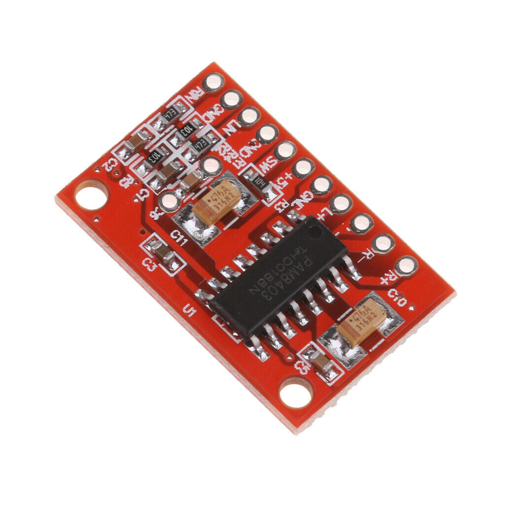 PAM8403 Mini 2x3W Digital Amplifier power Audio Board USB 5V Powered New Red