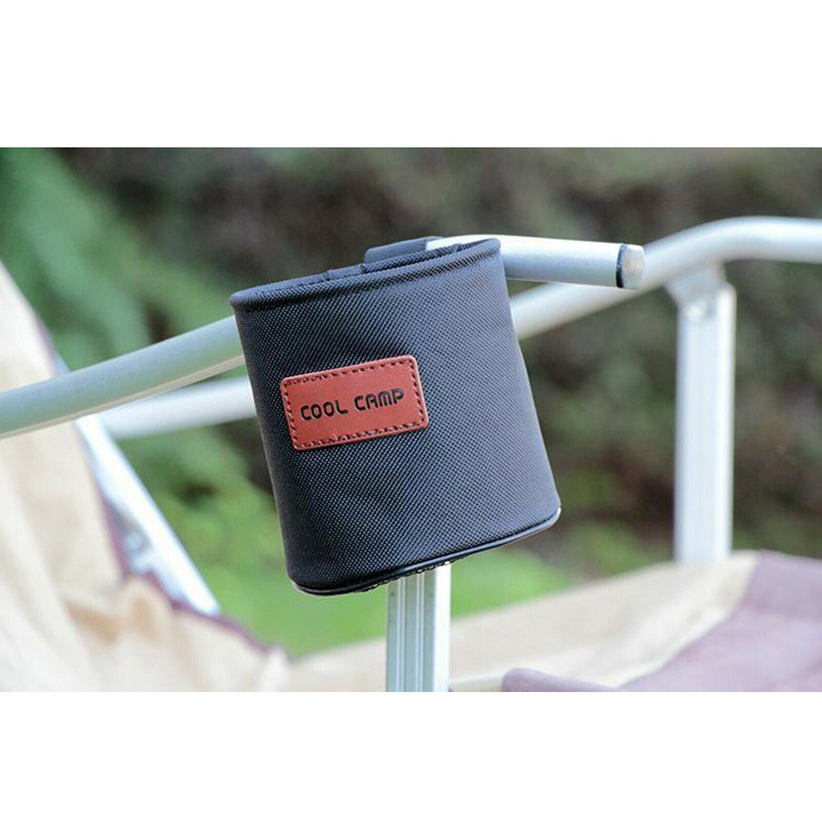 2X Outdoor Water Bottle Carrier Cup Belt Hiking Chair Side Kettle Pouch Holder