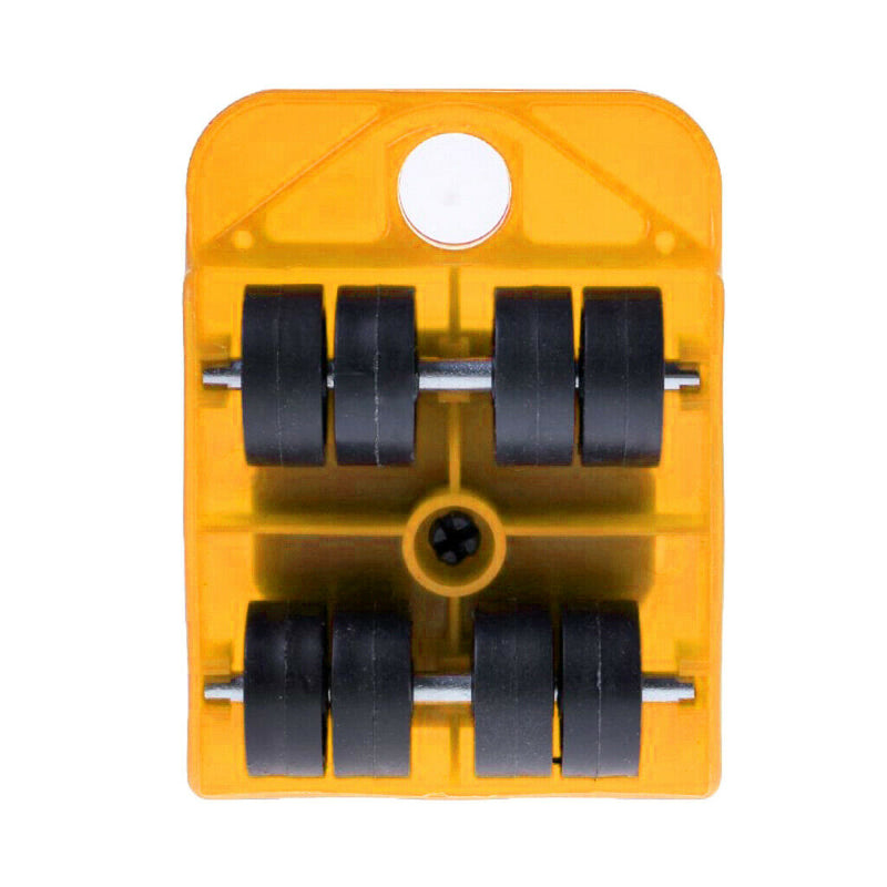 1pc Moving Appliance Roller Furniture Lifter Power Roller Max Up150Kg Yellow