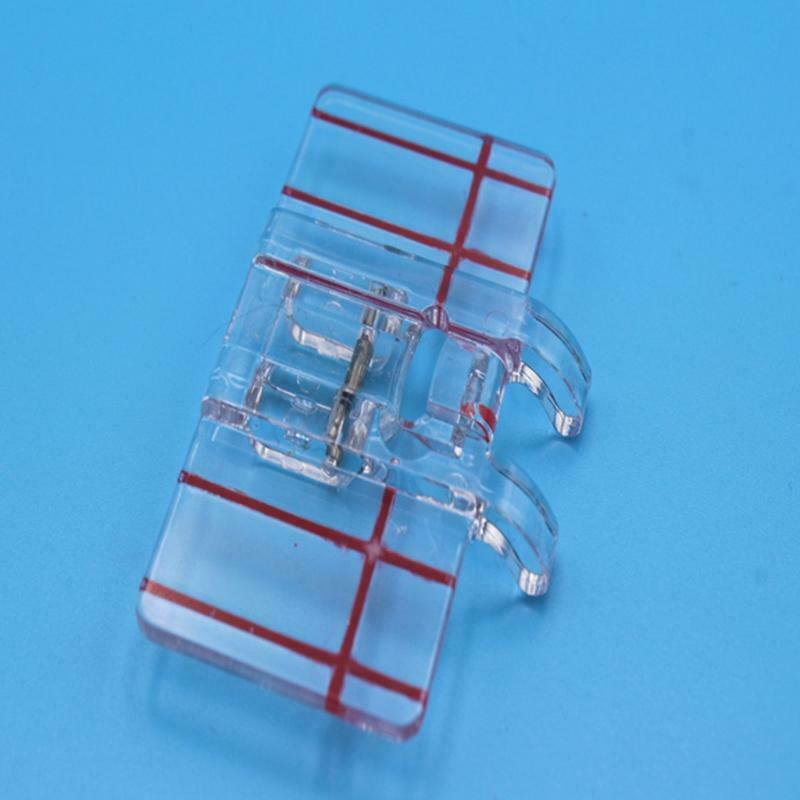 Border Guide Sewing Machine Presser Foot - Fits All Low Shank Snap-On Singer,