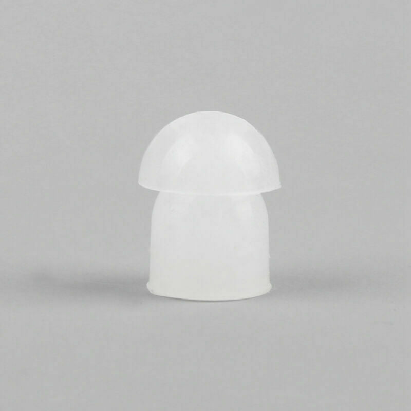 20Pcs Silica Gel Ear Plugs Earplugs Covert Acoustic Tube Earpiece Headset  UA