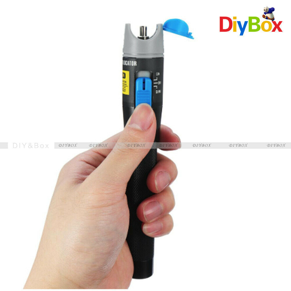1mW 5km Plastic Fiber Optic Visual Fault Locator With 2.5mm LC/FC/SC/ST Adapter