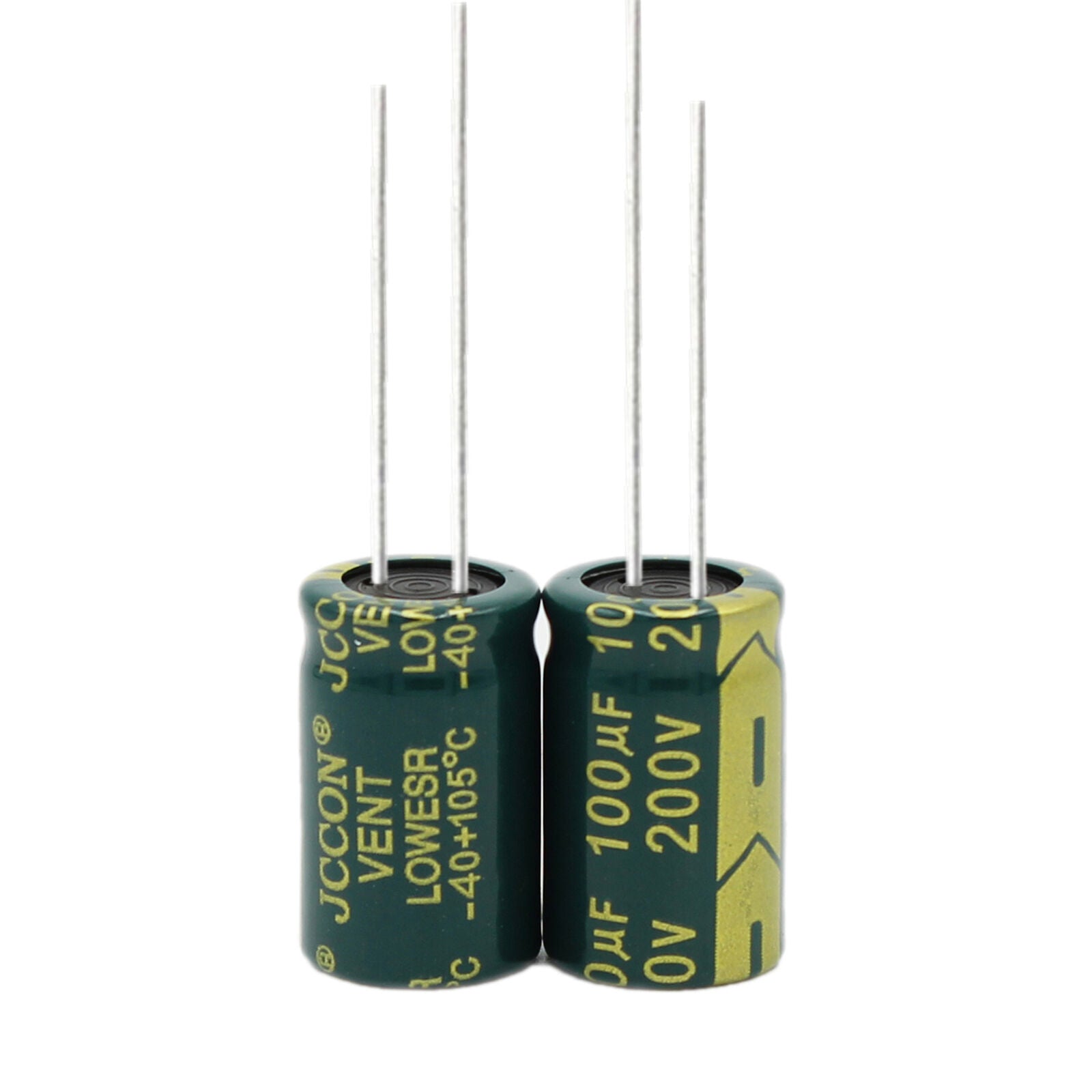 10pc 200v100uf aluminum electrolytic capacitor high frequency power adapter13x21