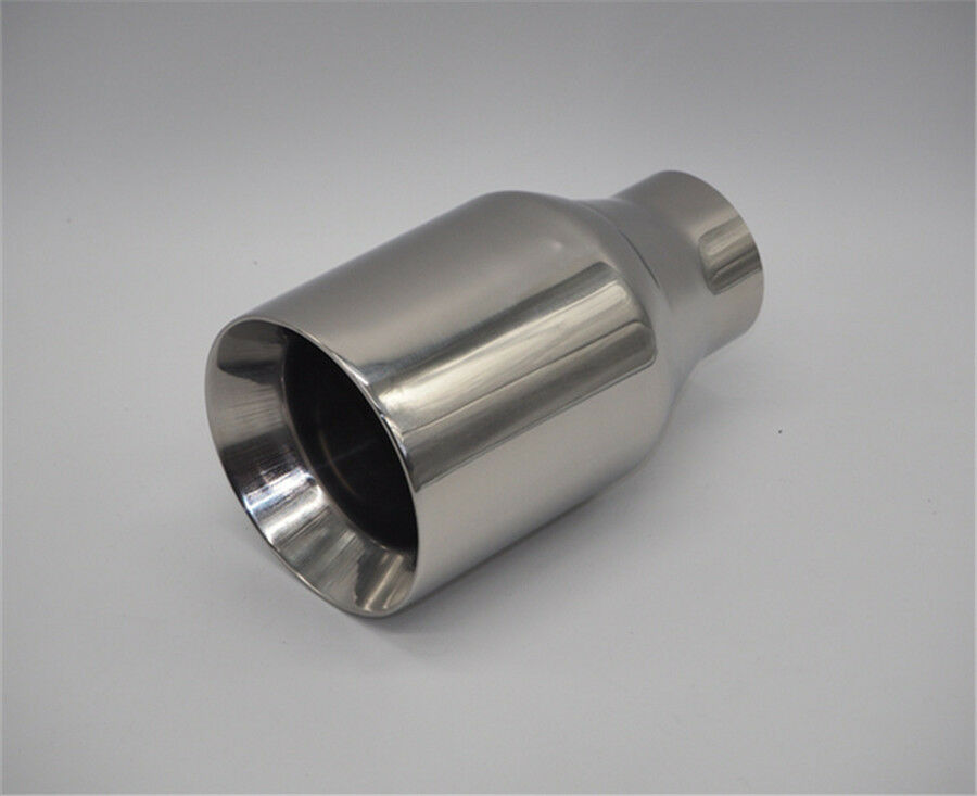 Edition Chrome stainless steel universal exhaust system end pipe car exhaust tip