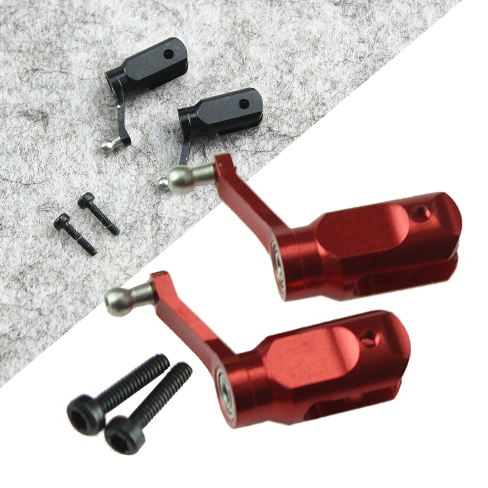 2Pcs RC CNC Metal Main Blade Clip XK.2.K110.016 for WLTOYS V977 XK K110 K120