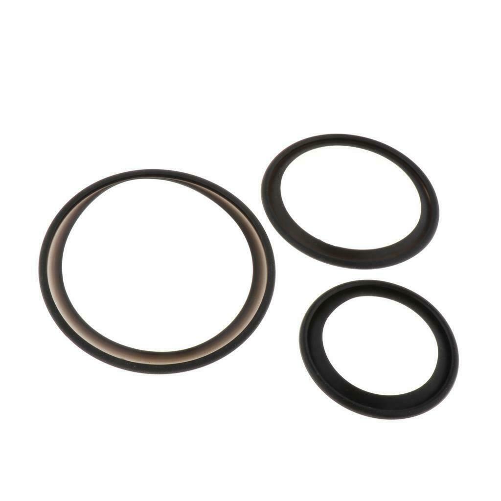 3 pieces saxophone mute rubber bell protecor spare parts