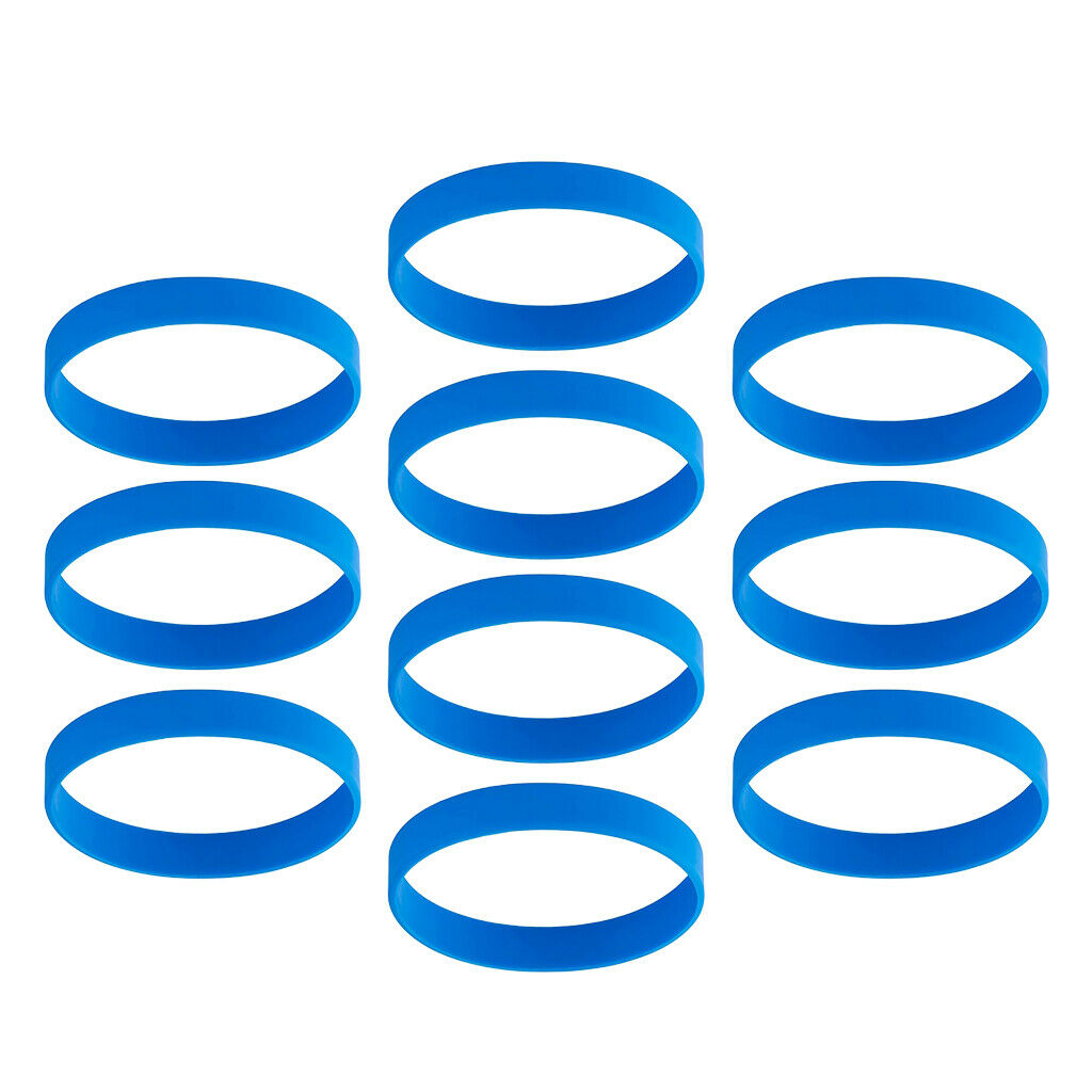20 Pieces Silicone Bracelets Bulk Rubber Bracelets Bracelets