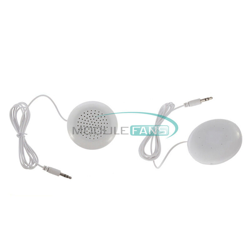 Portable 3.5mm Pillow Speaker for MP3 MP4 CD iPod Phone White New